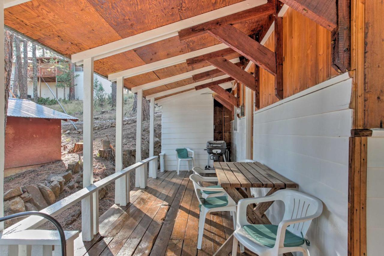 Ruidoso Cabin With Forest Views And Covered Porch Bagian luar foto