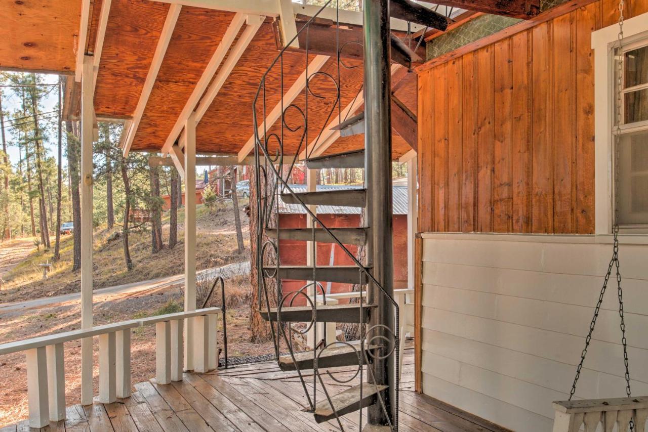 Ruidoso Cabin With Forest Views And Covered Porch Bagian luar foto
