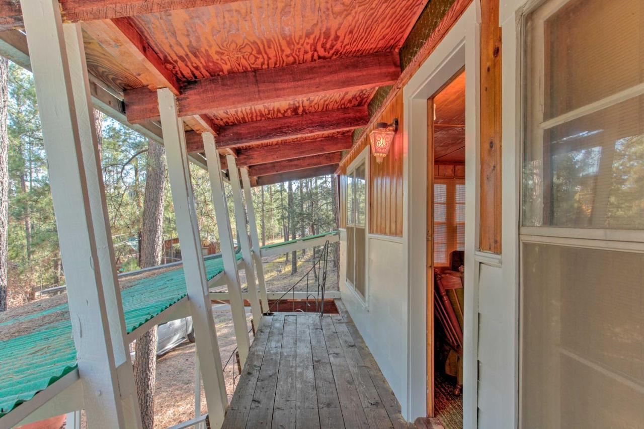 Ruidoso Cabin With Forest Views And Covered Porch Bagian luar foto